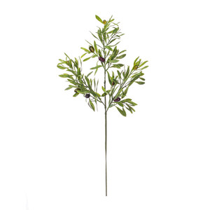 Vickerman FK170802-3 - 26 in. Green Olive Leaf Artificial Spray - 3 Pack