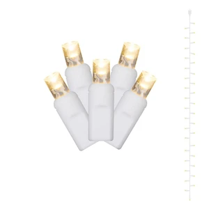 Vickerman X13W540CSA 17.5ft 35-LED Warm White Curtain String Light 