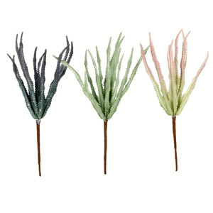 Vickerman FV193311 - 11 in. Green Mix Haworthia Assorted Artificial Spray - 6 Pack
