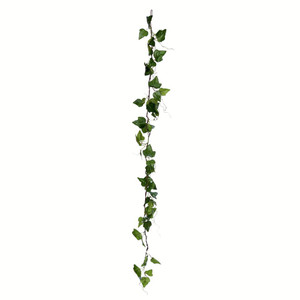 Vickerman FV196156 - 4.67 ft Green Ivy Christmas Garland - Unlit