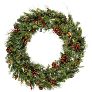 Vickerman G118736 - 36" Cibola Mix Berry Wreath