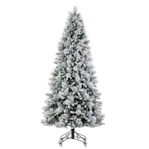  Vickerman G225565 6.5' x 42" Flocked Jackson Pine 1198T 