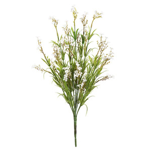  Vickerman FI180401 19" Green Mini Wild Flower Bush 3/pk UV 