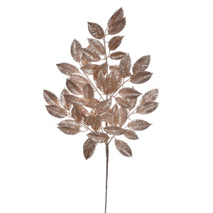 Vickerman FK221531 31" Caf Lat Gardenia Glitter Spray 2/Bag 