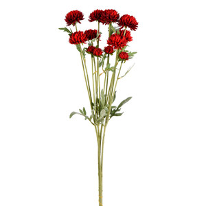 Vickerman FR190105 - 27 in. Red Daisy Artificial Spray - 4 Pack