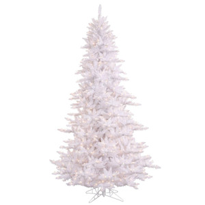 Vickerman K160256LED - 5.5 ft White Fir Prelit Warm White LED Christmas Tree