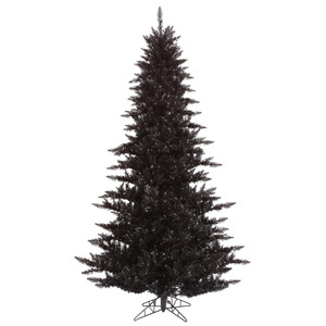Vickerman K161755 - 5.5 ft Black Fir Unlit Christmas Tree