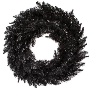 Vickerman K161824 - 24" Black Fir Wreath