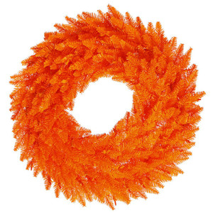 Vickerman K162436 - 36" Orange Fir Wreath