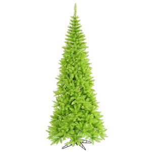 Vickerman K162545 4.5ft Lime Slim Fir Christmas Tree