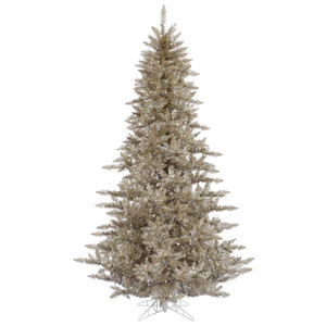 Vickerman K166380 - 9 ft Champagne Fir Unlit Christmas Tree