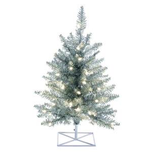 Vickerman K166831LED 3'x25" Silver Tree DuraL LED 100WW