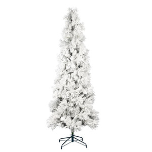 Vickerman K170985 10' x 50" Flocked Atka Pine Pencil 1236T