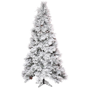 Vickerman K171180 9' x 59" Flocked Atka Pine Slim 1361T