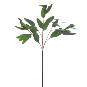 Vickerman EF224428 - 28 in. Green Gray Seed Willow Eucalyptus Artificial Spray - 2 Pack