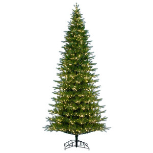 Vickerman K186286LED - 10 ft Balsam Spruce Slim Prelit Warm White LED Christmas Tree