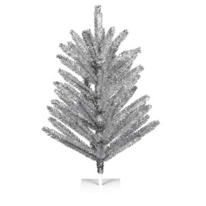 Vickerman K196330 - 3 ft Vintage Aluminum Unlit Christmas Tree