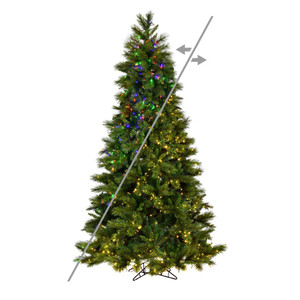 Vickerman K201291LEDCC - 12 ft Brighton Pine Prelit Color Changing LED Christmas Tree