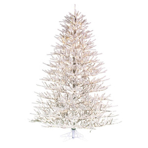 Vickerman K226181LED 9' x 73" Flocked Pistol 3mm 2600WW