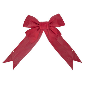 Vickerman L130318 - 18 inch Red Nylon Outdoor Bow