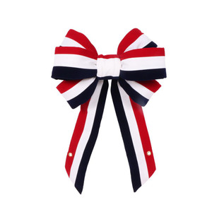 Vickerman L132114 - 14 inch Red-White-Blue Polyester Outdoor Bow