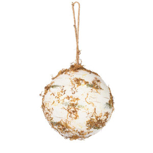 Vickerman L157412 8" Birch Ball