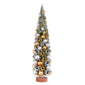 Vickerman LS203624 - 24 in Frosted Green w/Balls Unlit Christmas Tree