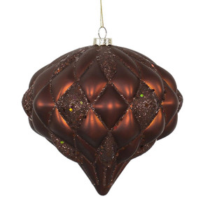 Vickerman M112288 5.7" Copper Matte-Glitter Diamond