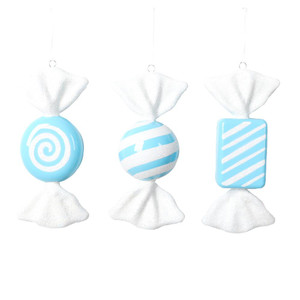 Vickerman MT227132 7.5"-8" Baby Blue Candy Assortment 3/Bag