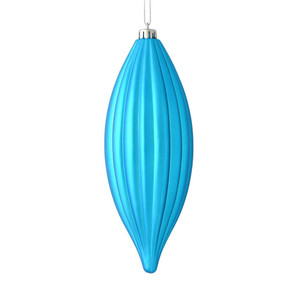 Vickerman M183212M 8" Turquoise Matte Line Finial 4/Bag