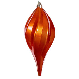 Vickerman N189618DCV 12" Burn Org Candy Swirl Drop Drilled UV