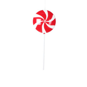 Vickerman MT226903 - 26 inch Red Lollipop Christmas Ornament