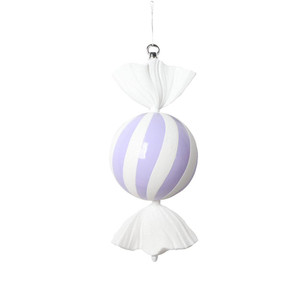 Vickerman MT227766 13" Pastel Lavender Round Swirl Candy