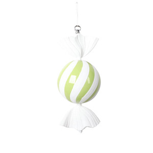 Vickerman MT227773 13" Lime Round Swirl Candy