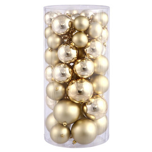 Vickerman N112208A 1.5"-2" Gold Balls Shiny/Matte 50/Box