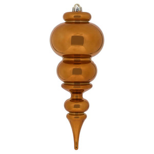 Vickerman N150688DSV 14" Copper Shiny Finial UV Drilled