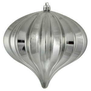  Vickerman N151287DSV 5.7" Pewter Shiny Onion UV 3/Bag 