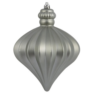  Vickerman N175825D 6" Limestone Matte Onion Drop 4/Bg 