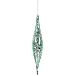 Vickerman N176632 13" Baby Blue Mercury Rain Drop 2/Bg