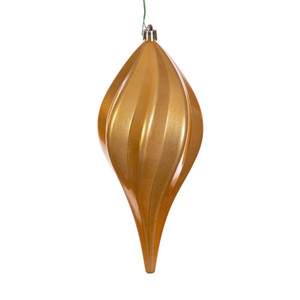Vickerman N189533DCV 8" Copper Gold Candy Swirl Drop UV 3/Bg
