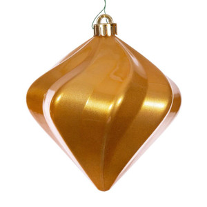  Vickerman N189833DCV 6" CopperGold Candy Swrl Diamond UV 3/Bg 
