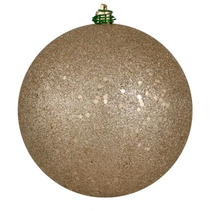 Vickerman N592043DQ - 8 inch Oat Sequin Ball Christmas Ornament