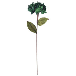 Vickerman QG212374 - 17 in. Emerald Hydrangea Artificial Spray - 3 Pack