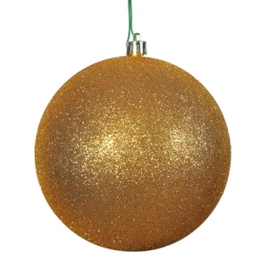 Vickerman N590630DG 2.4" Antique Gold Glitter Ball 24/Bag