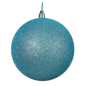 Vickerman N590632DG 2.4" Baby Blue Glitter Ball 24/Bag