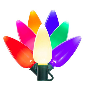  Vickerman X12GC950 25ft C9 25-LED Multi Christmas Light String 