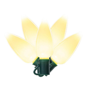  Vickerman X12GC951 25ft C9 25-LED Warm White Christmas Light String 