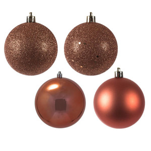 Vickerman N590771 2.75" Coral Ball 4 Finish Asst 20/Bx