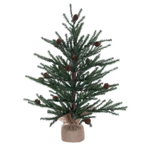 Vickerman B803919 - 1.5 ft Carmel Pine Unlit Christmas Tree