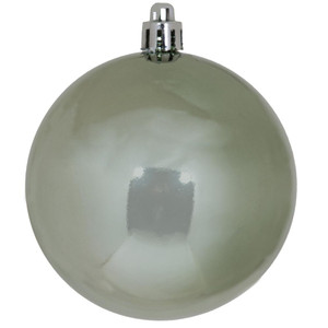 Vickerman N590823DSV - 3 inch Wrought Iron Shiny Ball Outdoor Christmas Ornament - 12 Pack